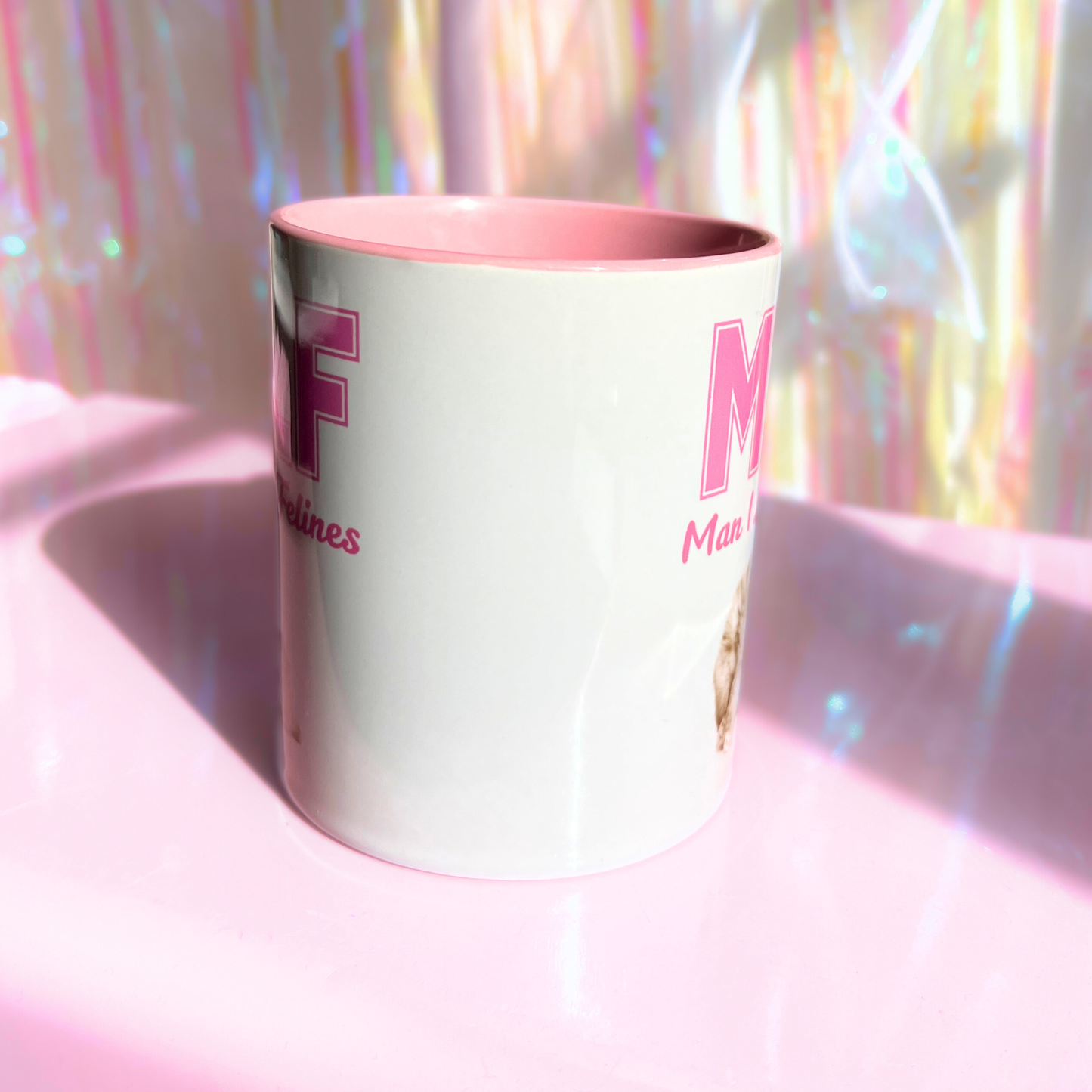 Ceramic Cat Mug - MILF - Man I Love Felines