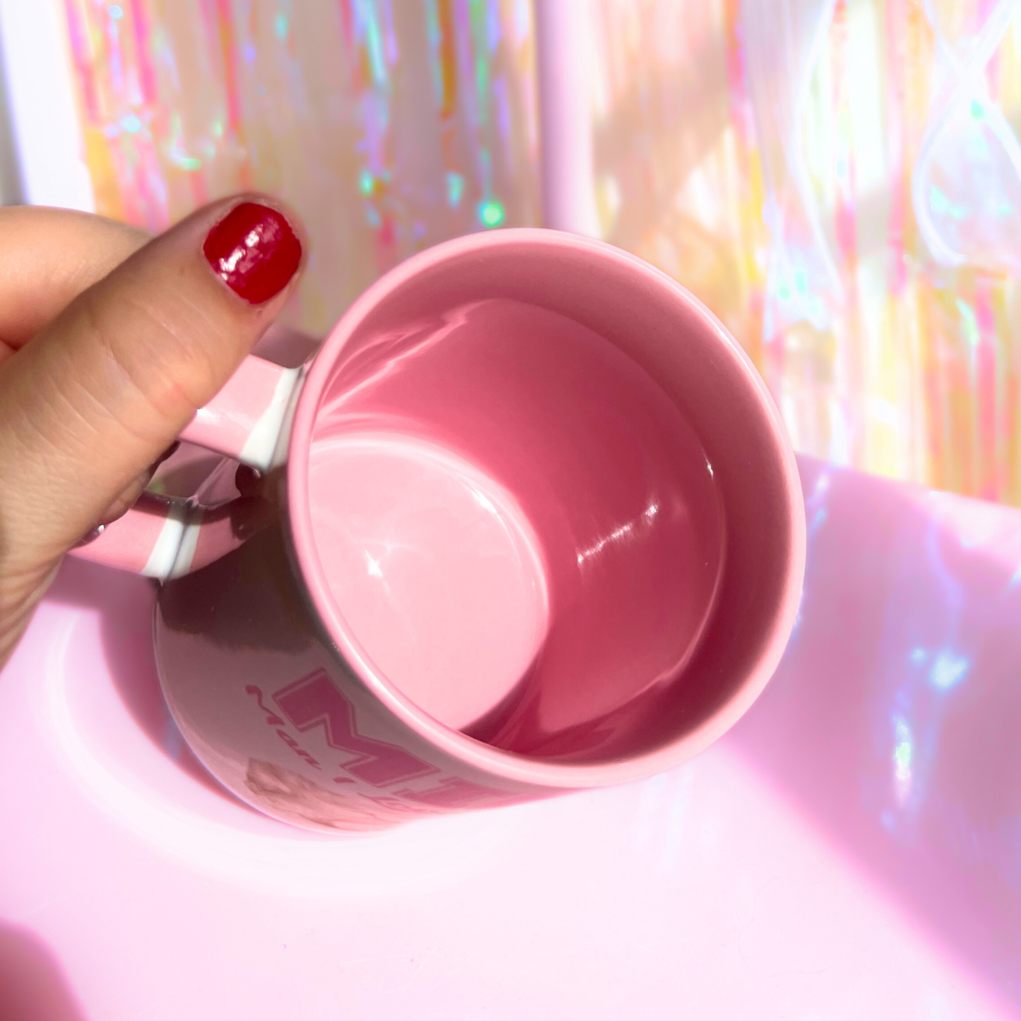 Ceramic Cat Mug - MILF - Man I Love Felines