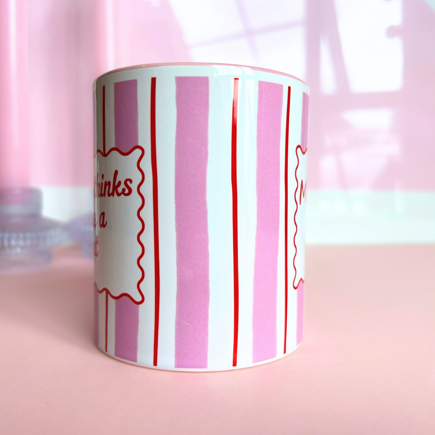 My Cat Thinks You're a Cunt - Ceramic Mug In Gift Box
