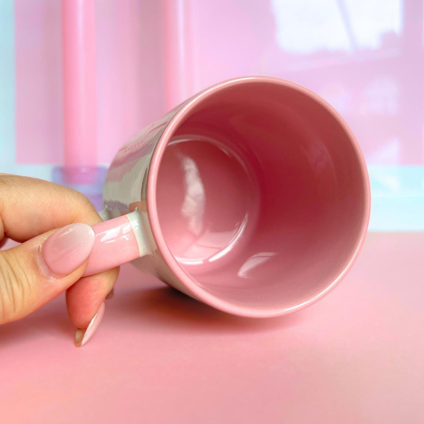 Ceramic Cat Mug - Thank F*** For My Cat