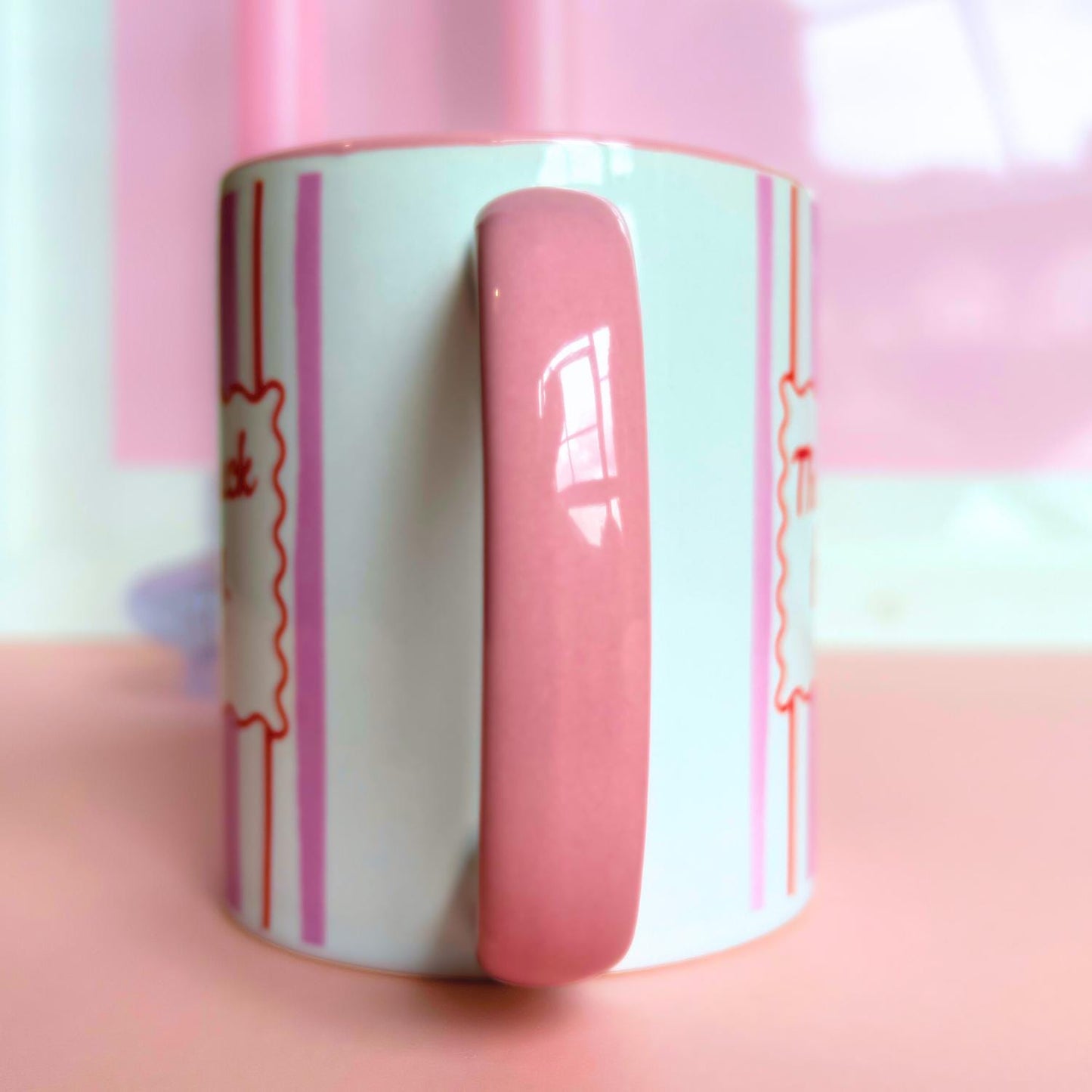 Ceramic Cat Mug - My Cat Thinks You're a Cunt