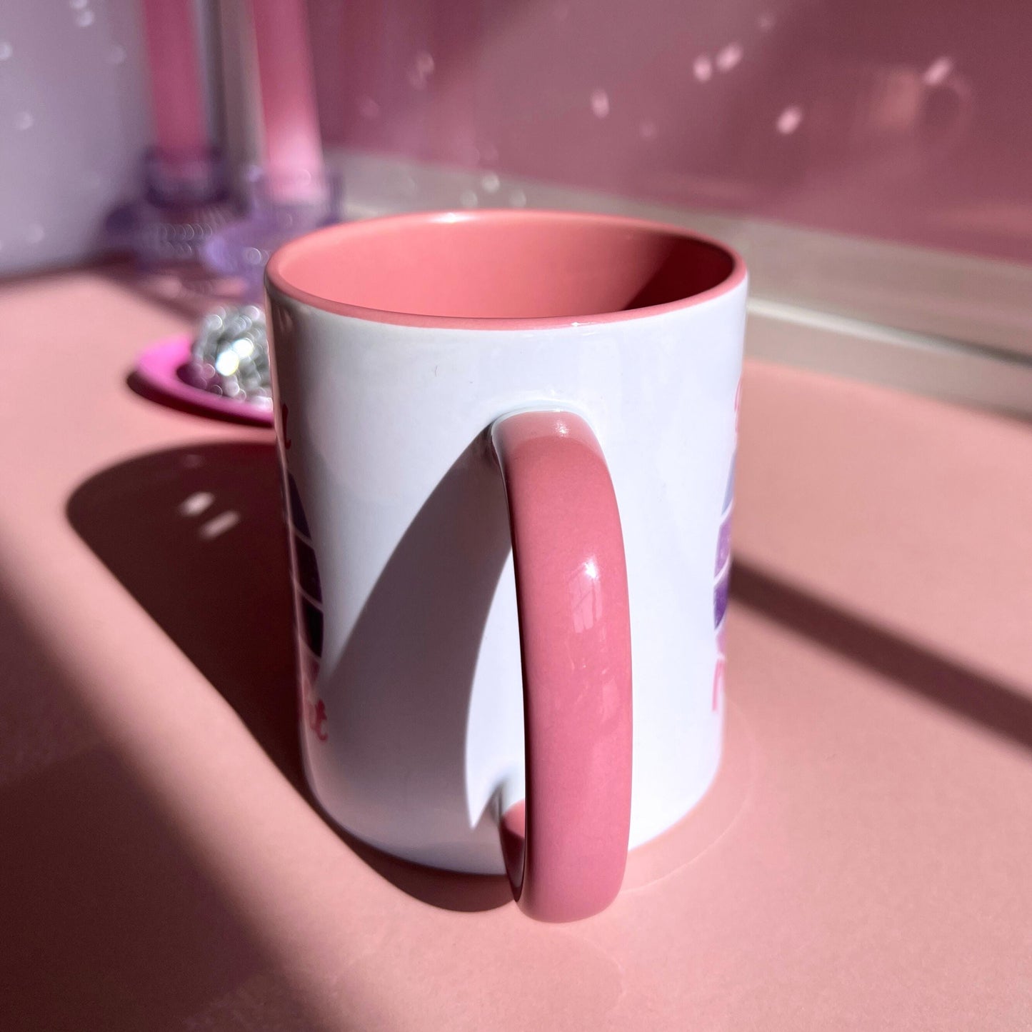 Ceramic Cat Mug - First of all i'm a delight