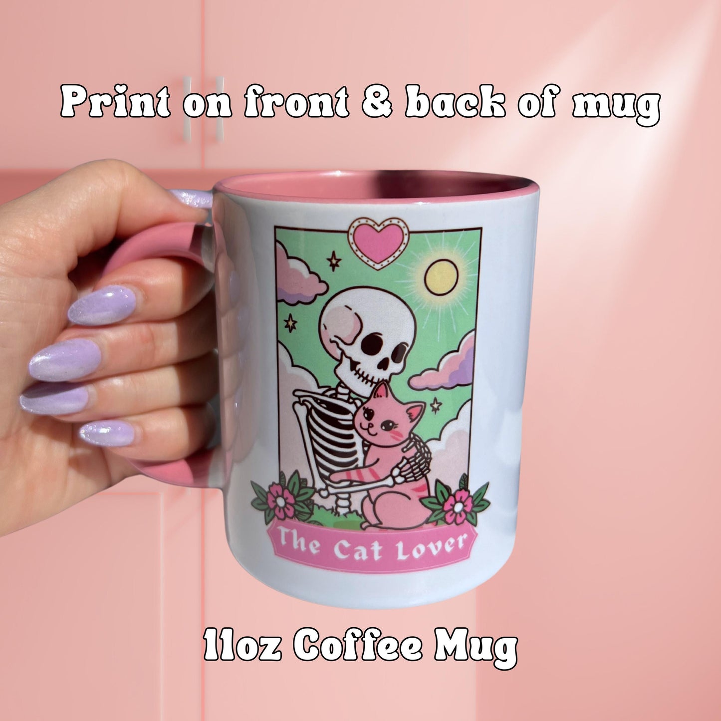 Ceramic Cat Mug - The Cat Lover