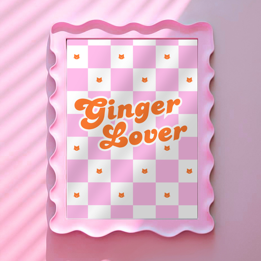Wall Art Print - Ginger Lover - A6, A5 or A4