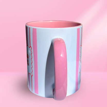 Ceramic Cat Mug - Feral
