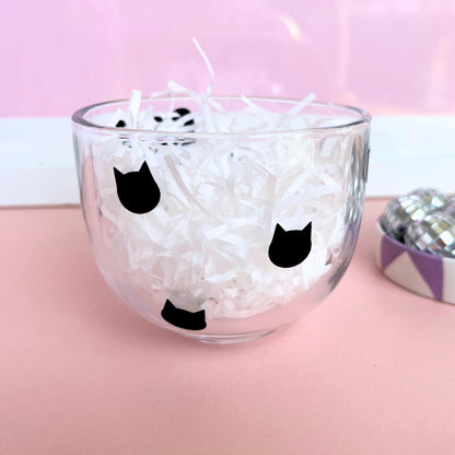 Large Glass Mug - Cats Over Twats