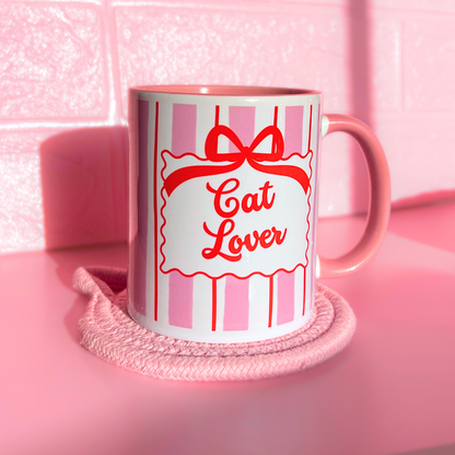 Ceramic Cat Mug - Cat Lover