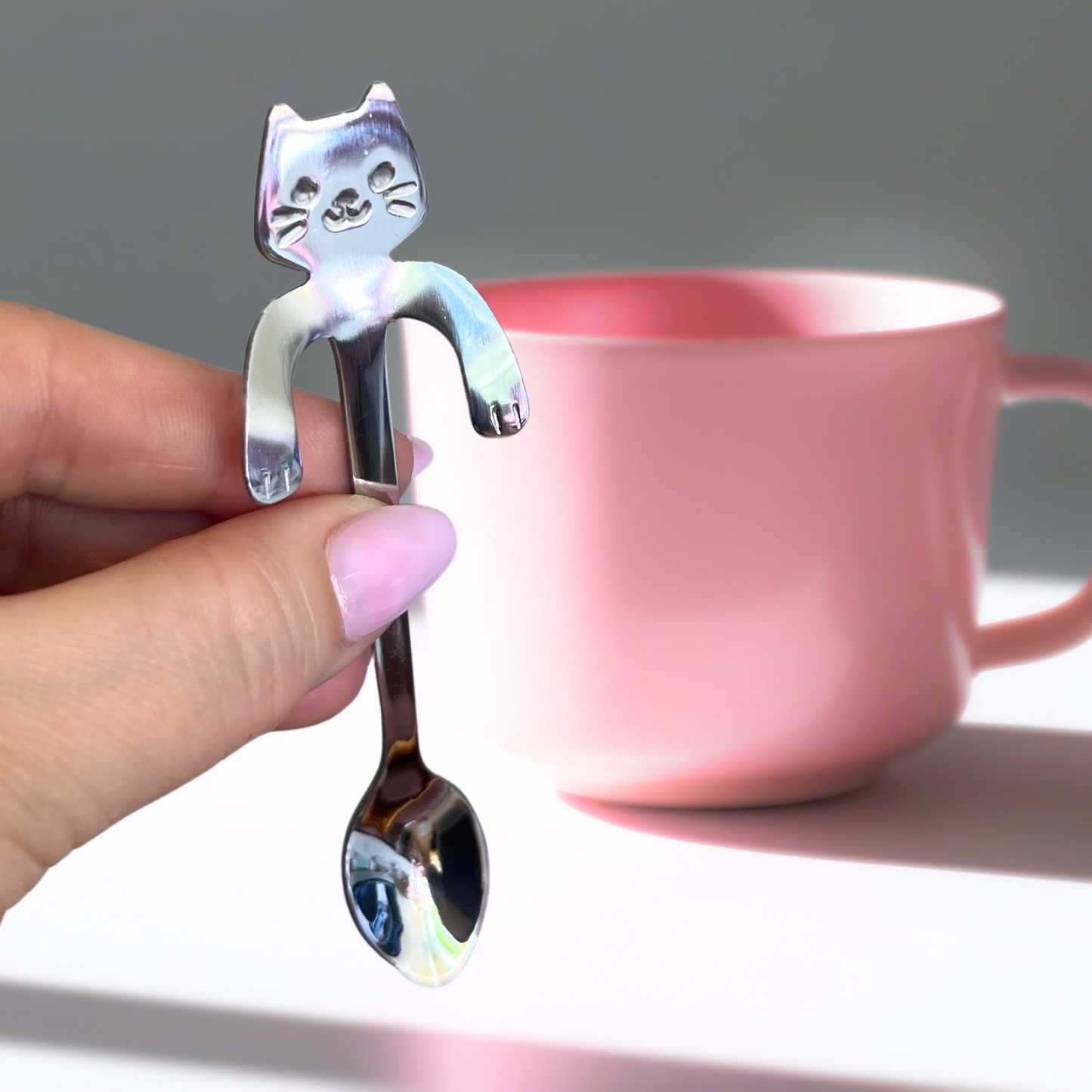Cat Tea Spoon - Get me FREE with any 2 mugs 😸 Add me to cart with mugs to claim offer