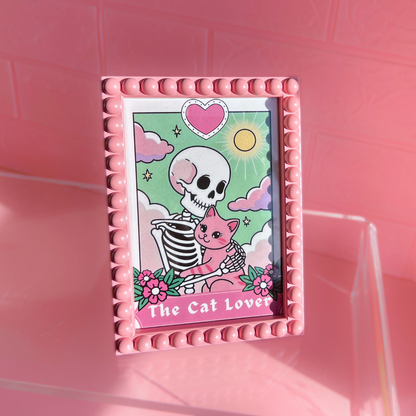 Wall Art Print - The Cat Lover - A6, A5 or A4