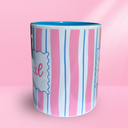 Ceramic Cat Mug - Feral