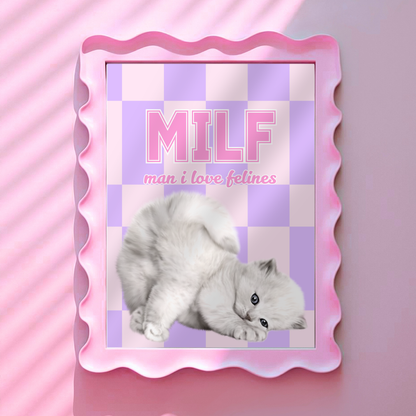 Wall Art Print - MILF - A6, A5 or A4
