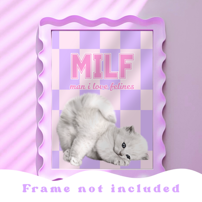 Wall Art Print - MILF - A6, A5 or A4