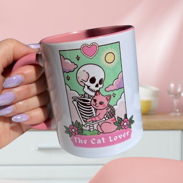 Ceramic Cat Mug - The Cat Lover