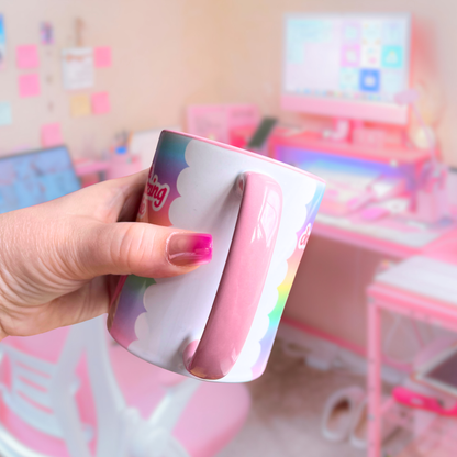 Ceramic Cat Mug - You're doing amazing sweetie