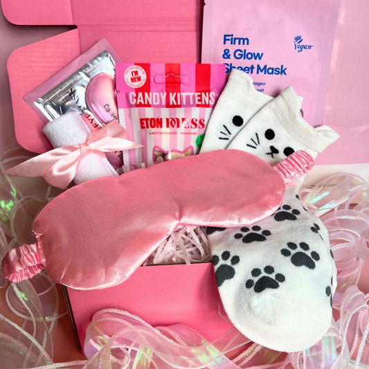 Cat-Themed Pamper Hamper