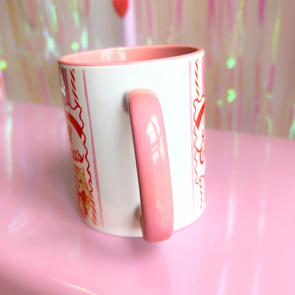 Ceramic Cat Mug - Meowy Christmas