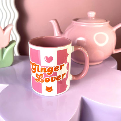Ceramic Cat Mug - Ginger Lover