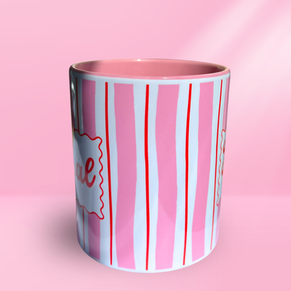 Ceramic Cat Mug - Feral