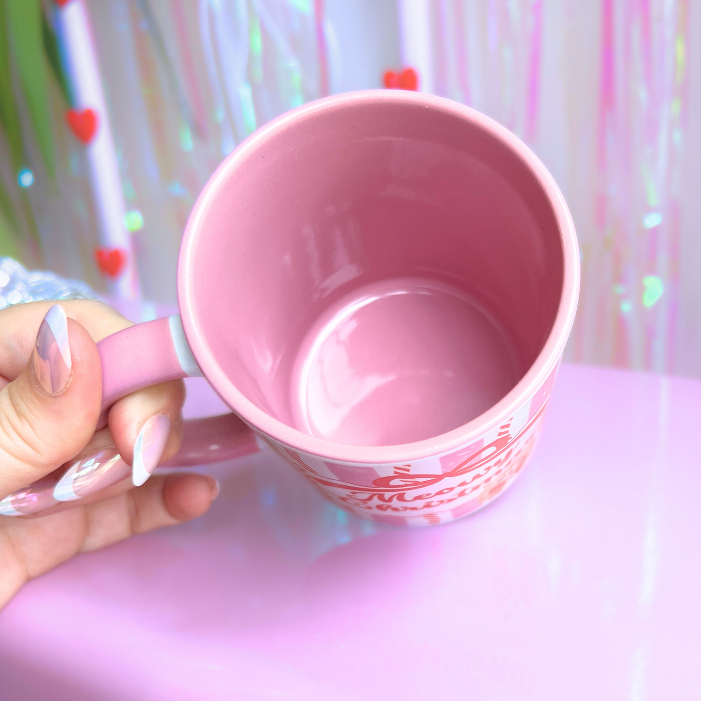 Ceramic Cat Mug - Meowy Christmas