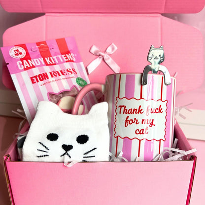 Funny personalised Cat Lover Gift Box