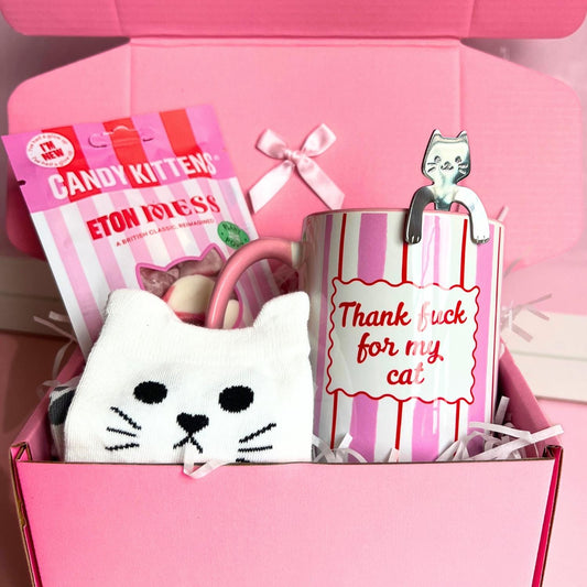 Funny personalised Cat Lover Gift Box