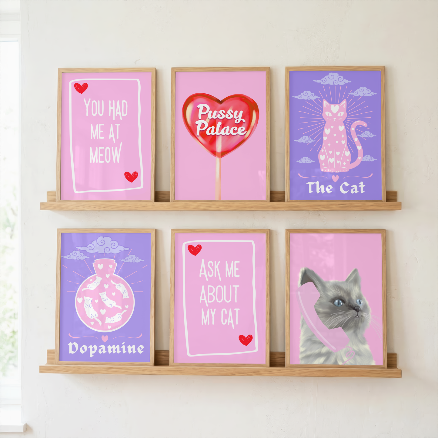 Wall Art Print - Dopamine - A6, A5 or A4