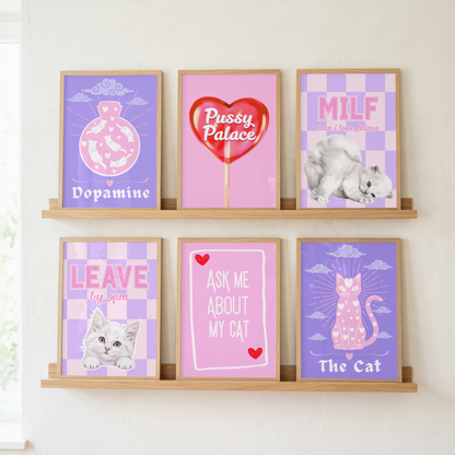 Wall Art Print - MILF - A6, A5 or A4