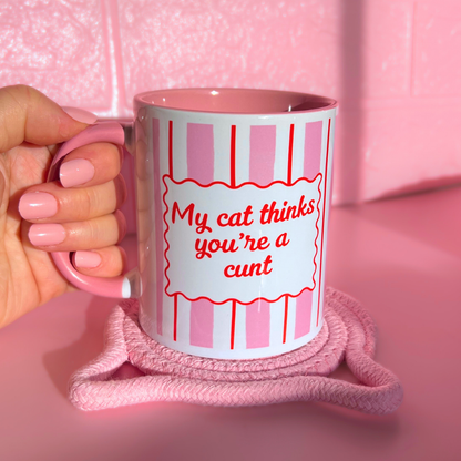 5 MUG SET - (Pink+Red)