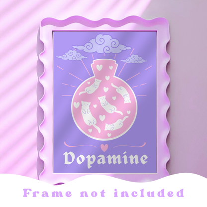 Wall Art Print - Dopamine - A6, A5 or A4