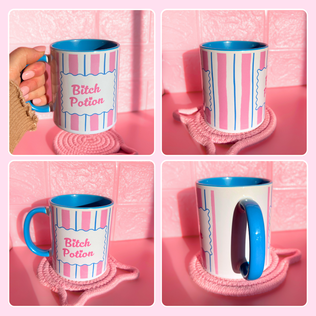 5 MUG SET -(Blue+Pink)