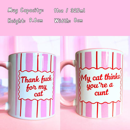 Ceramic Mug Gift Box Set - Swear Word Mug Duo