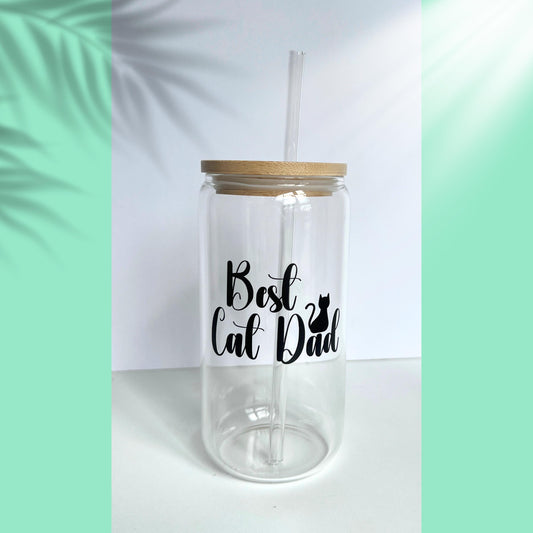 Glass Tumbler - Best Cat Dad