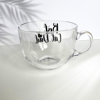 Large Glass Mug - Best Cat Dad