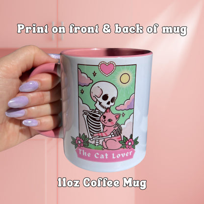 Ceramic Cat Mug - The Cat Lover