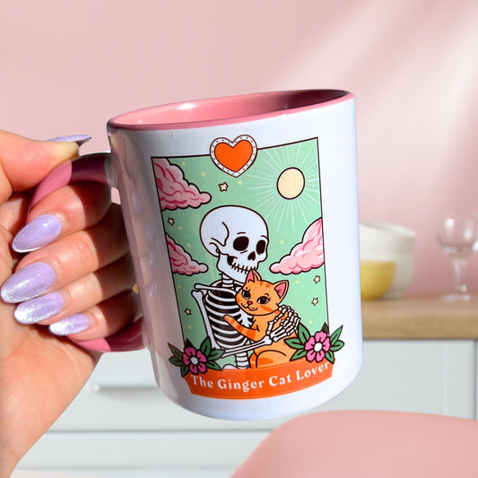 Ceramic Cat Mug - The Ginger Cat Lover